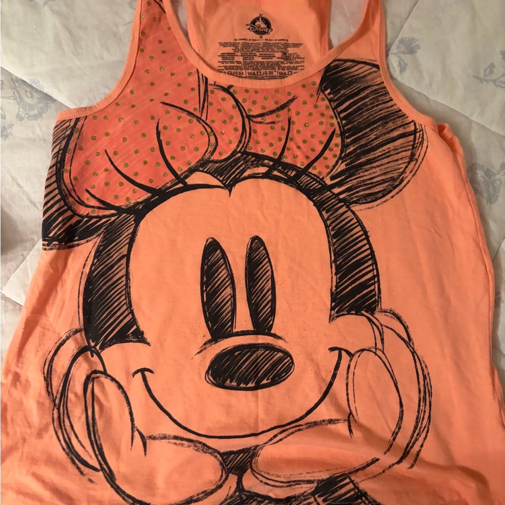 Disney Coral Tank Top